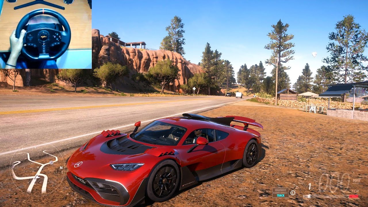 Mercedes AMG One - Forza Horizon 5 | pxn v900 steering wheel