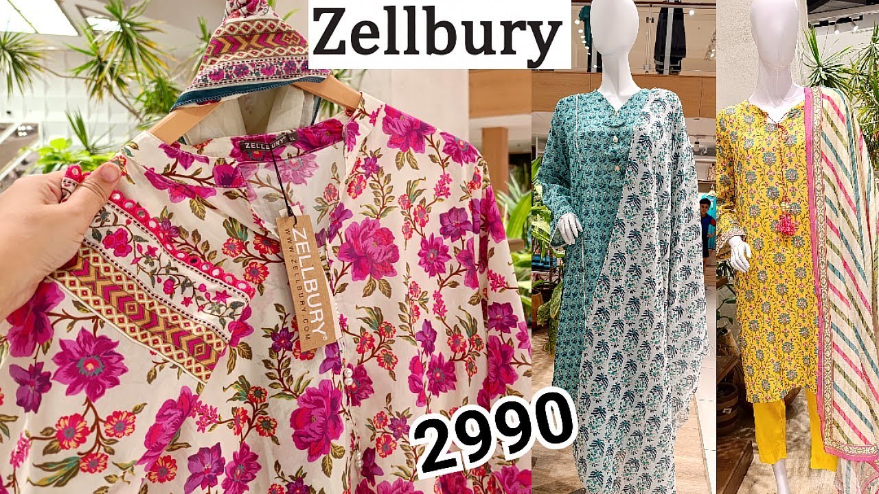 Zellbury New Collection 2025💕Zellbury Summer Collection💕Zellbury Sale Prices💕