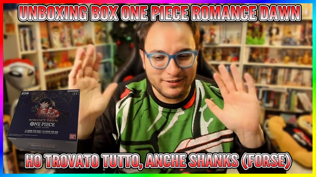 cavernadiplatone UNBOXING 2 BOX ONE PIECE ROMANCE DAWN