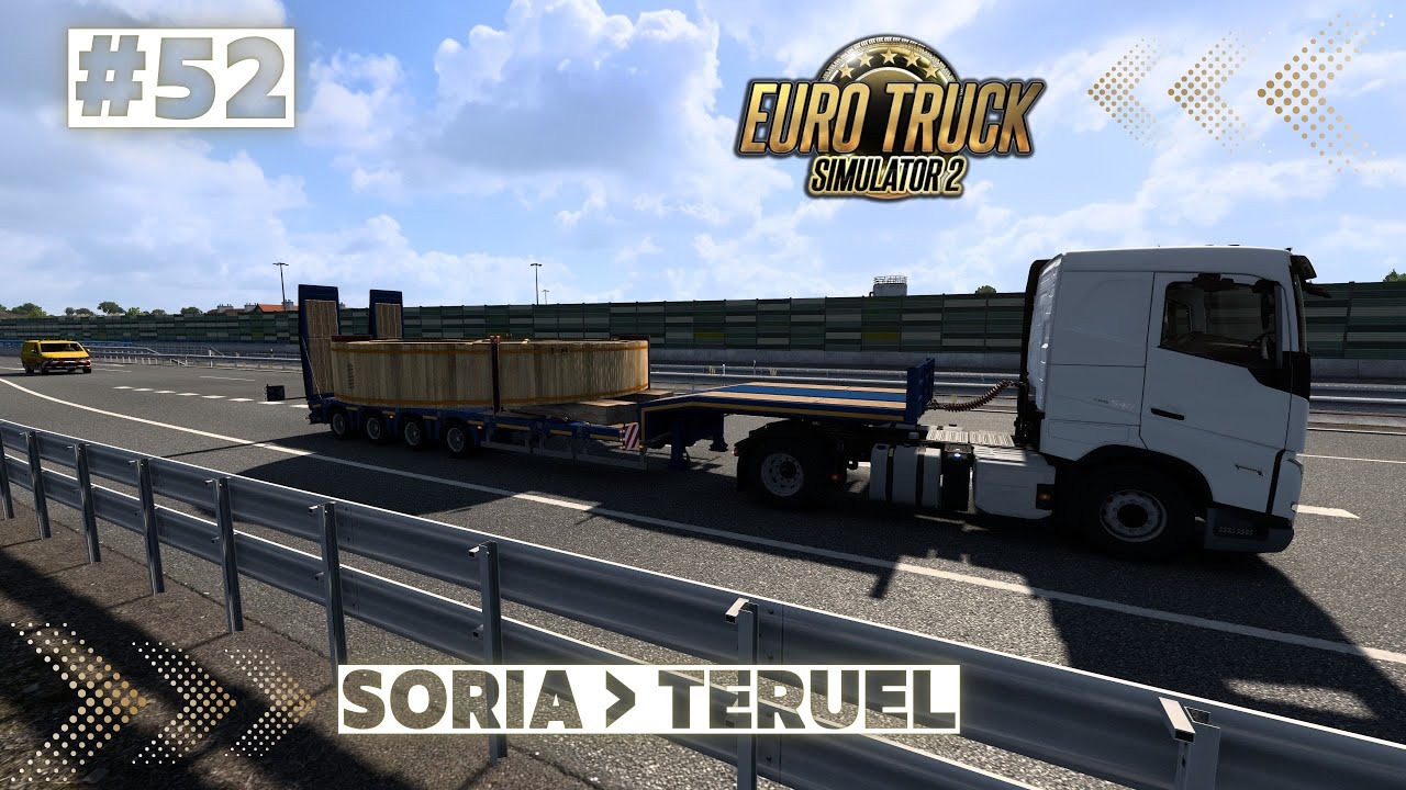 Carga Especial de 45t: Sória → Teruel | ETS2 + Beam Eye Tracker