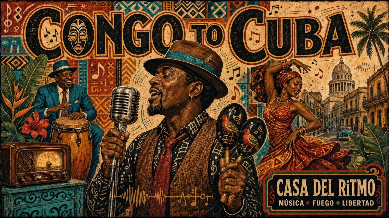 Congo to Cuba ☕ Son Tradicional Cubano 🎸 Cuban Lounge & Coffee Music