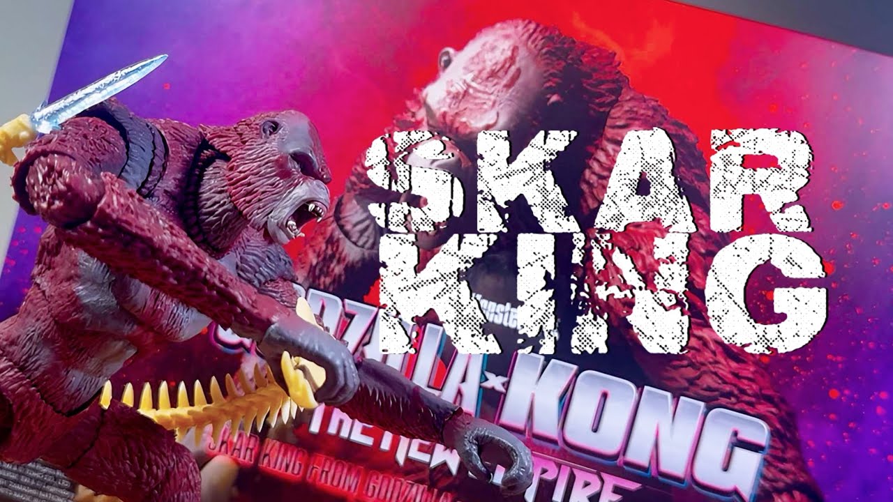 S.H.MonsterArts SKAR KING FROM GODZILLA X KONG THE NEW EMPIRE | Unboxing!