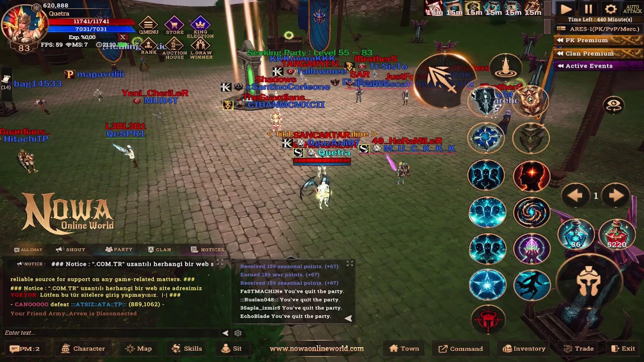 Mobil Knight - Nowa Online World