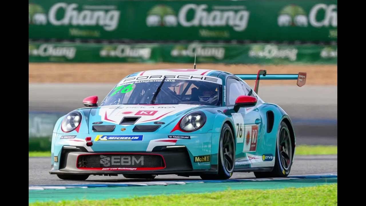 คนไทยคว้าแชมป์!! porsche carrera cup asia 2024