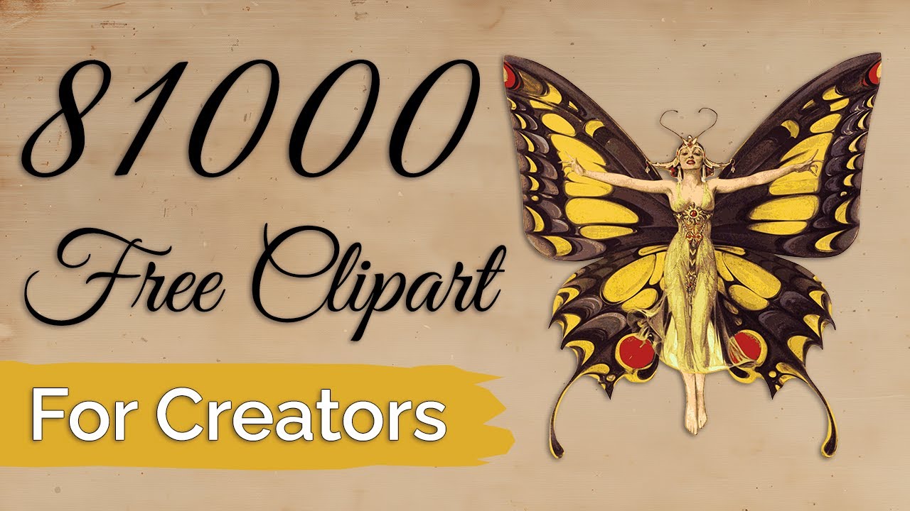 81000 Free Clipart Graphics - Public Domain Illustrations