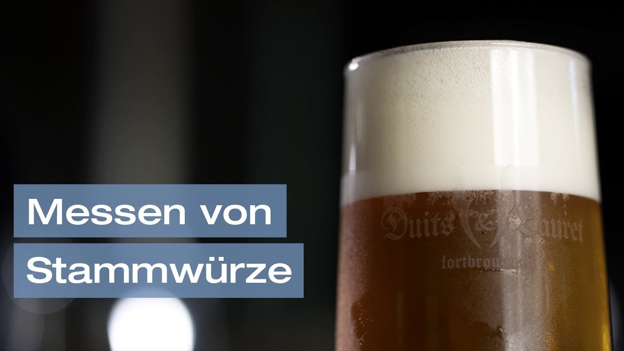 Messen von Stammwürze
