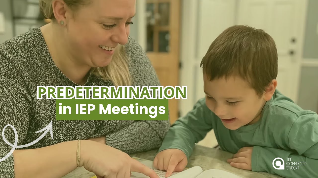 Predetermination in IEP Meetings 