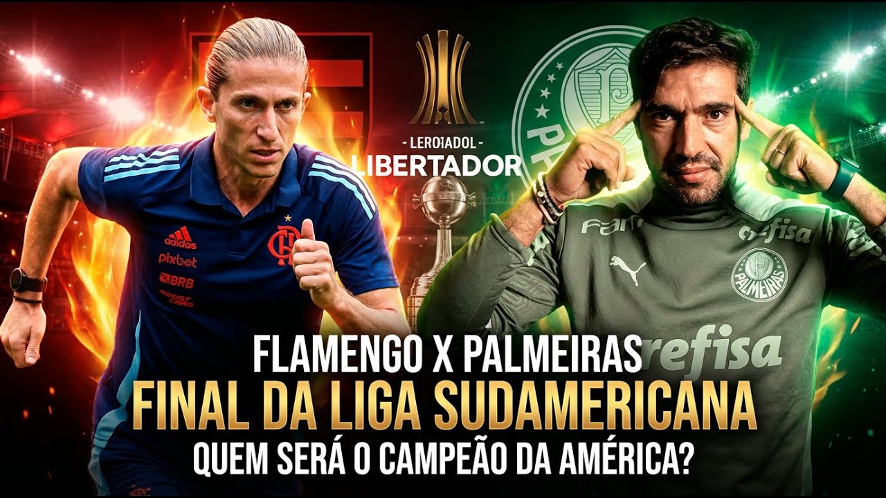 FLAMENGO x PALMEIRAS — Quem Será Campeão? (simulação)