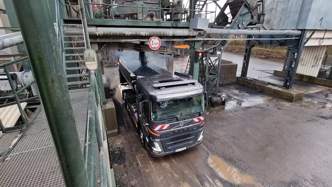 O zi la munca in Germania - Ein Arbeitstag bei Hallescher AsphaltBau