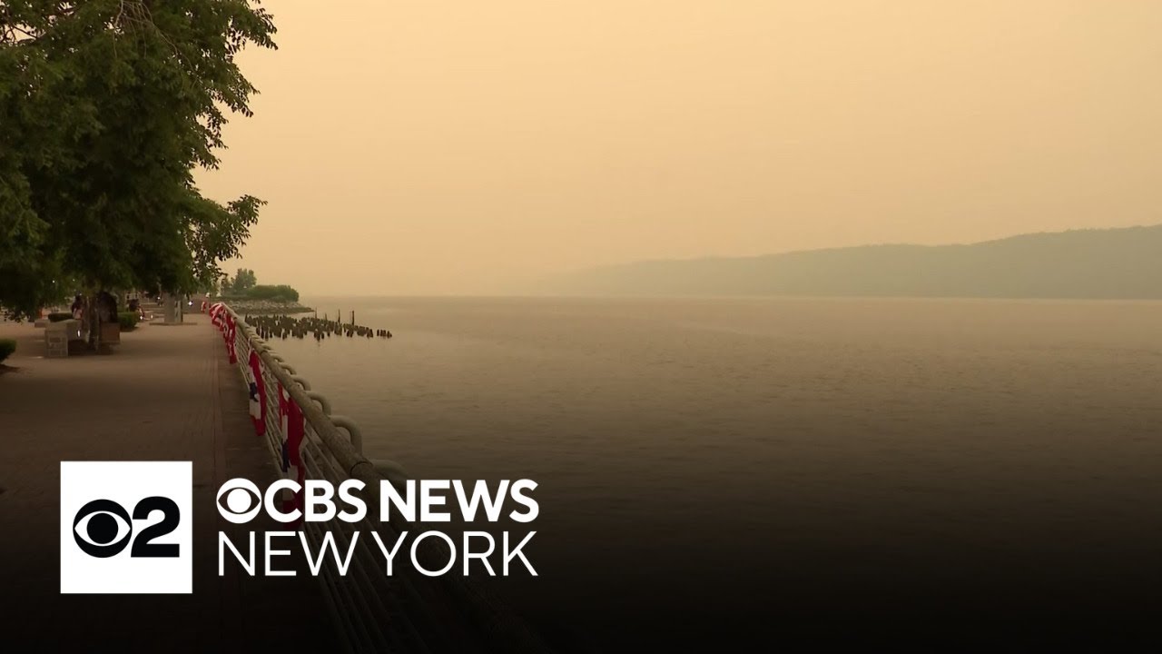 New York under air quality alert due to hazy, smokey conditions from Canada wildfires