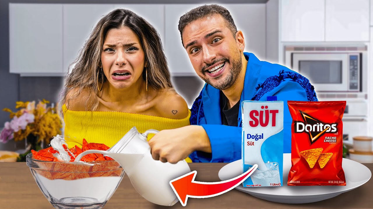GARİP YEMEK KOMBİNASYONLARINI DENEDİK ?!