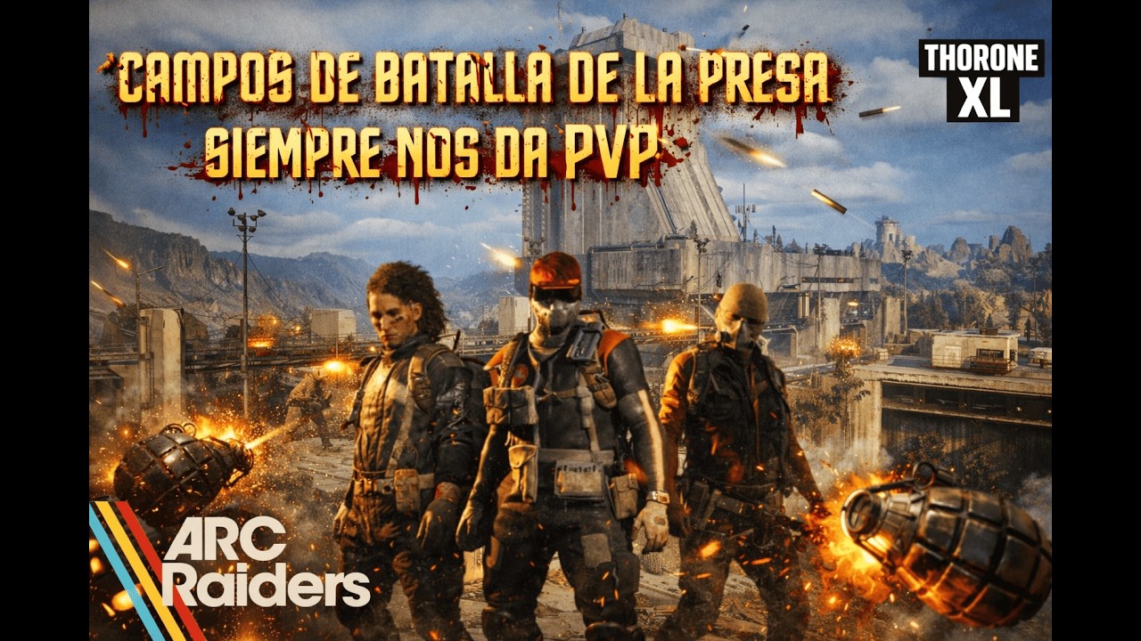 ¡LA PRESA SE VOLVIÓ UN INFIERNO! PVP BRUTAL EN ARC RAIDERS