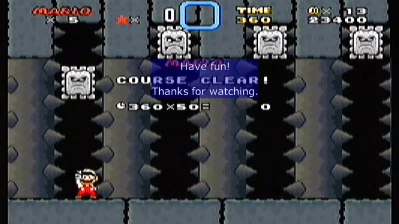 SMW ǀ Unintended Exits ǀ Front Door (Bowser’s Castle), normal exit (97th Exit) [RTA]
