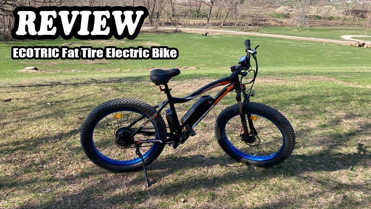 ECOTRIC 26” Fat Tire Electric Bike Review 2024 - What Do I Think?