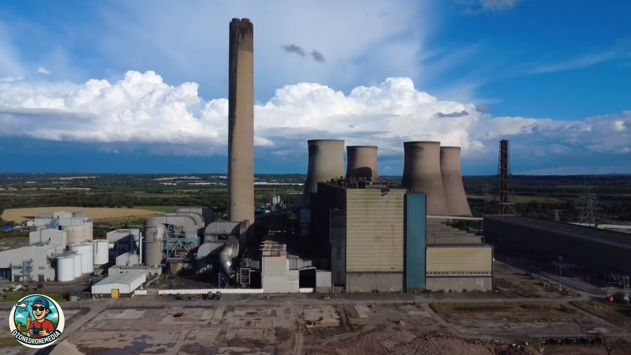 Fiddler’s Ferry Power Station Before Demolition – DJI Mini 4K Aerial Update!