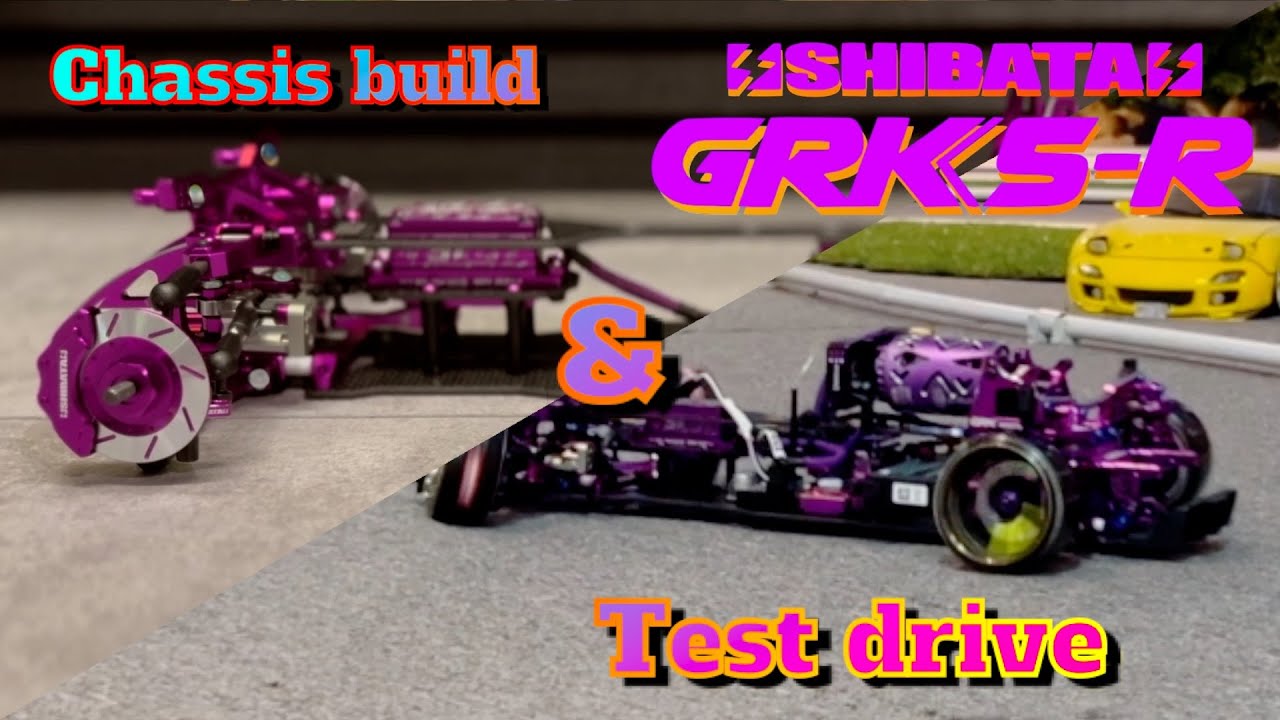 Shibata GRK5-R &mdash; моё НОВОЕ шасси для соревнований по радиоуправляемому дрифту &mdash; сборка шасси + те...