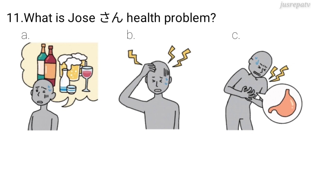 JFT 「LISTENING」 TEST SET 1 |Japan Foundation Test Sample Questions/ no.6 answer is 6:30.