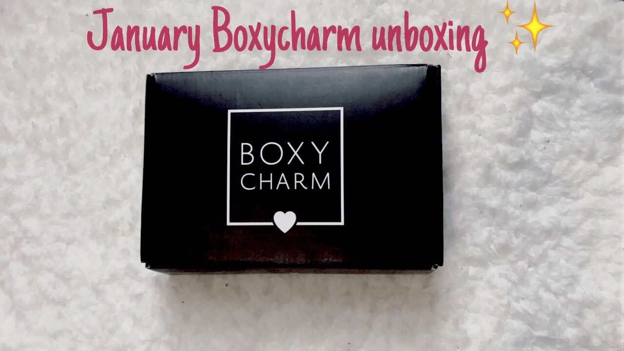 1st BOXYCHARM unboxing!