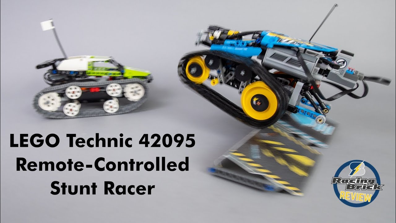 A boosted 42065 RC Tracked Racer? - LEGO Technic 42095 Remote-Controlled Stunt Racer review