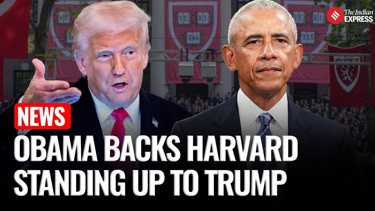 Barack Obama Backs Harvard in Clash With Trump Over Campus Freedoms