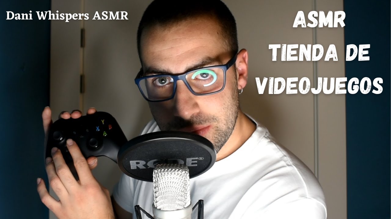ASMR Roleplay Vendedor de Tienda de Videojuegos / Susurros y Tapping   para Relajarte y Dormir.
