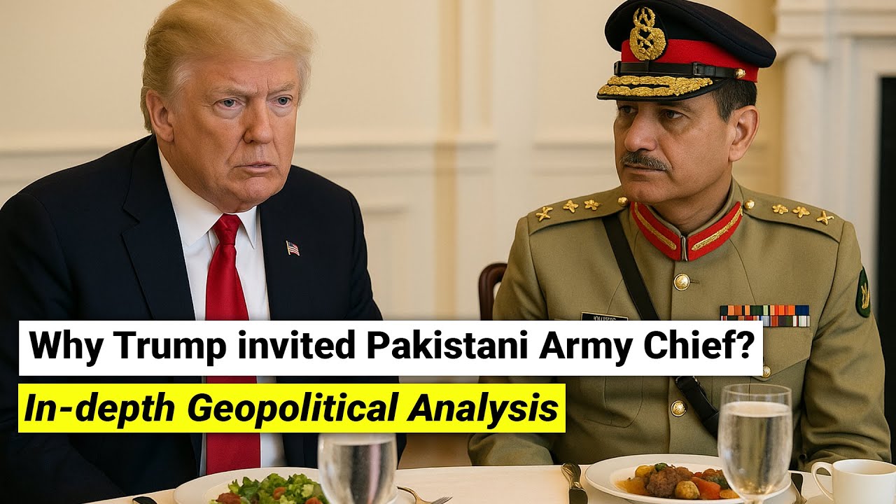 Why Trump invited Pakistani Army Chief Asim Munir to White House | In-depth Geopolitical Analysis