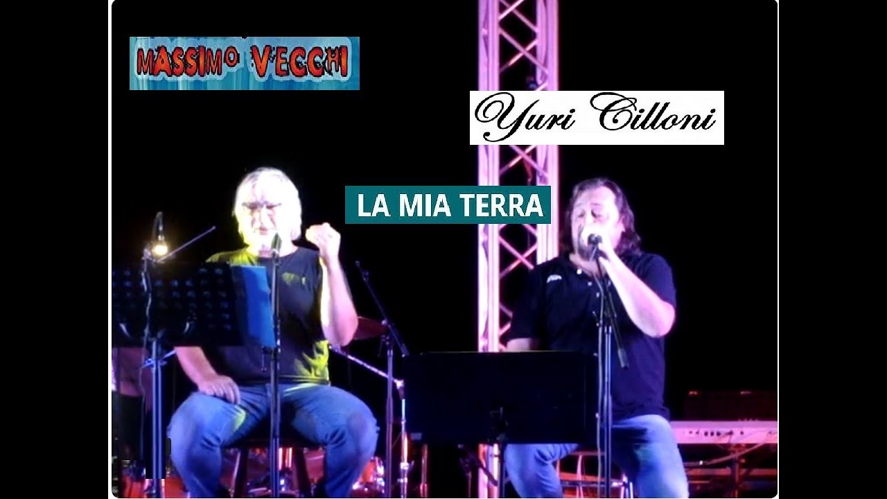 Yuri Cilloni e Massimo Vecchi (Nomadi) - La mia terra - Marzamemi (Sr) 3/7/2021