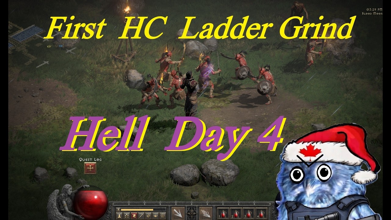Diablo 2 Resurrected Day 4 Hardcore | HC ladder Grind! | First 300 Challenge! #d2rladderstart