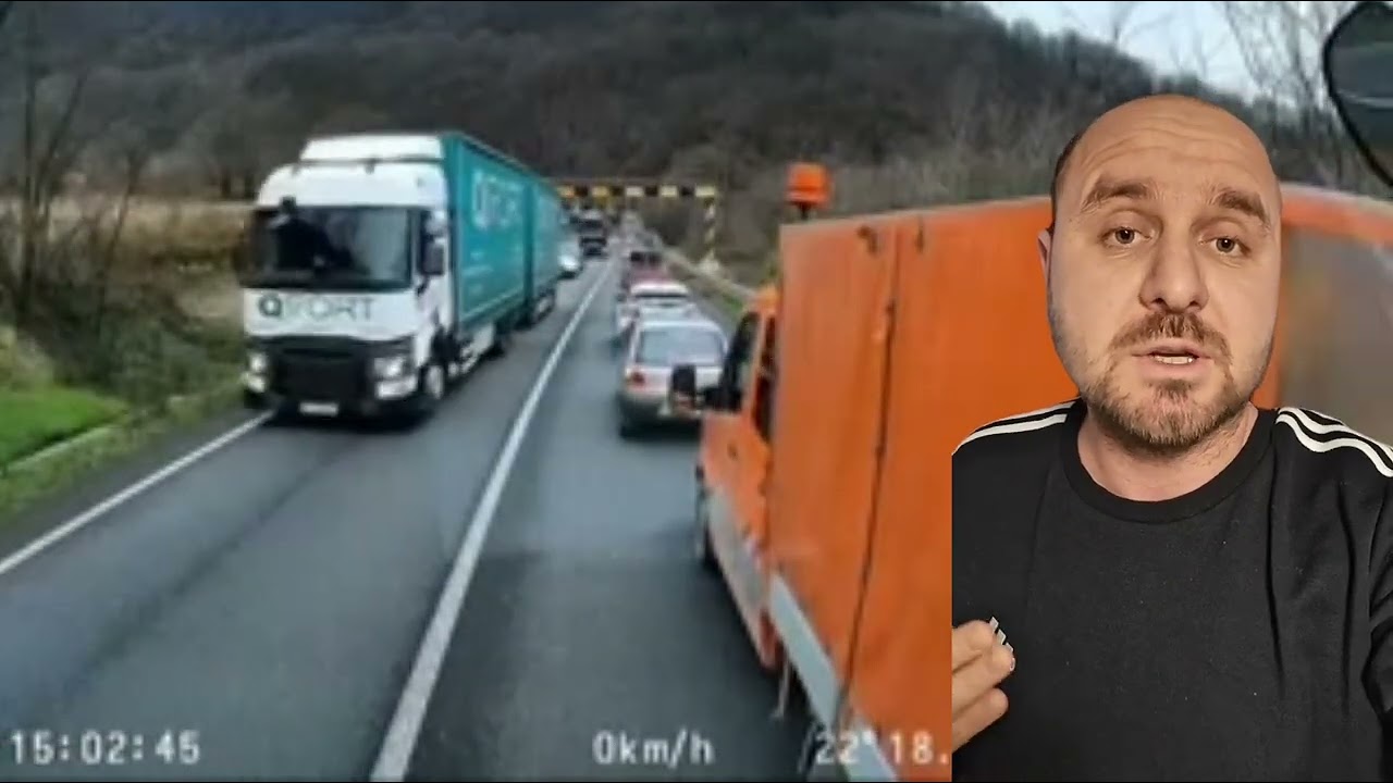 Camionul s-a oprit la Limită!