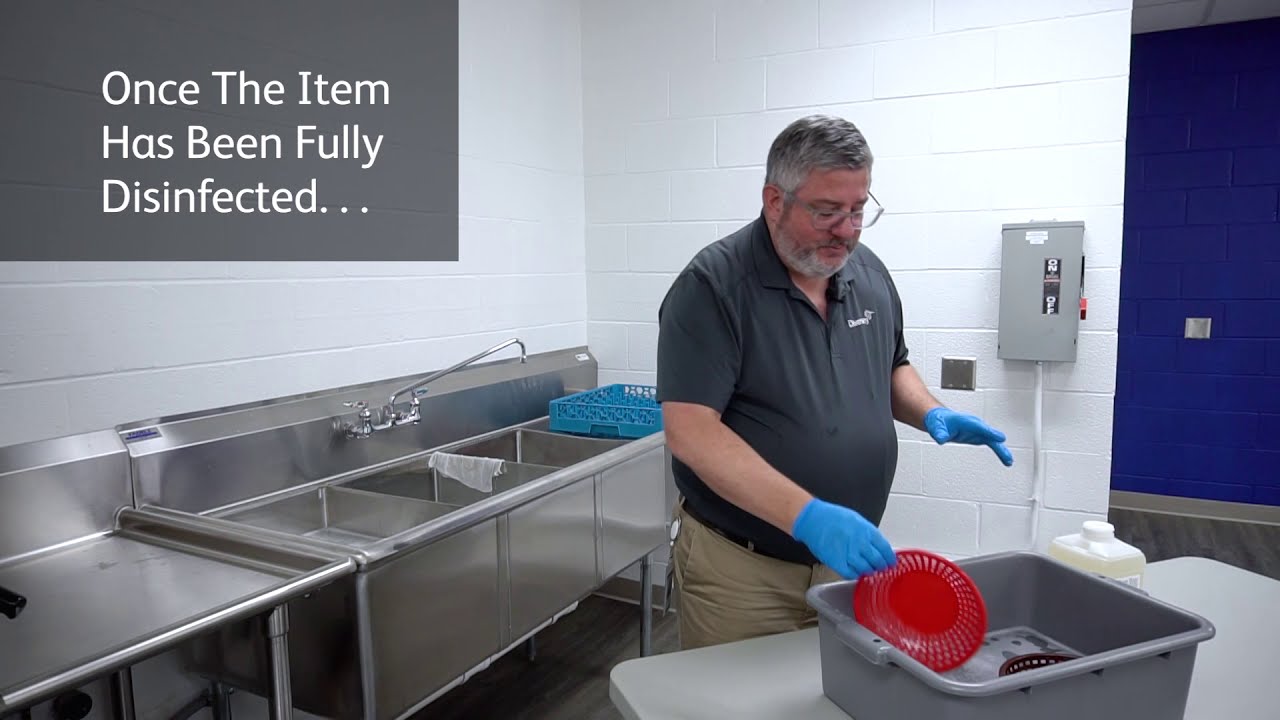 Ep: 13 Disinfecting Food Contact Surfaces Diversey 2 Minute Drill