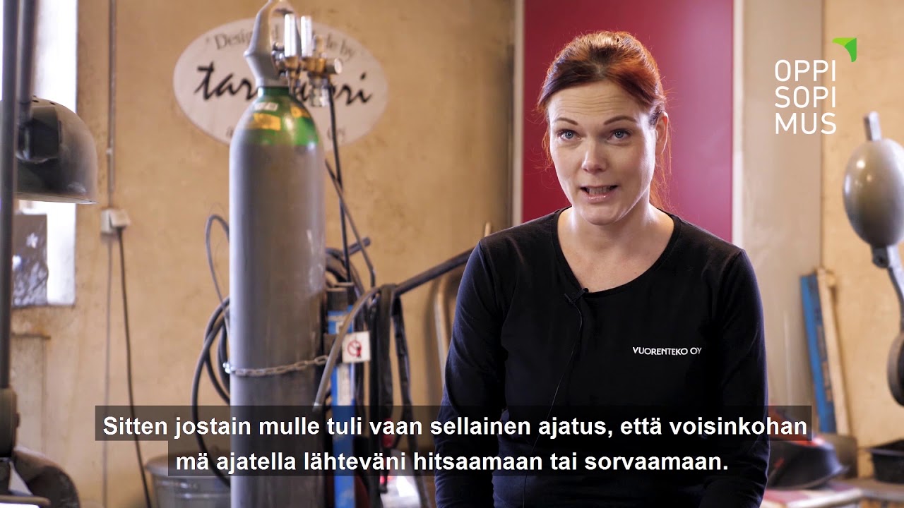 Uudelle uralle oppisopimuksen avulla