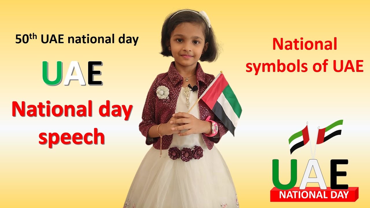 UAE national day speech for kids | Symbols of UAE | UAE national day Easy and simple speech for kids