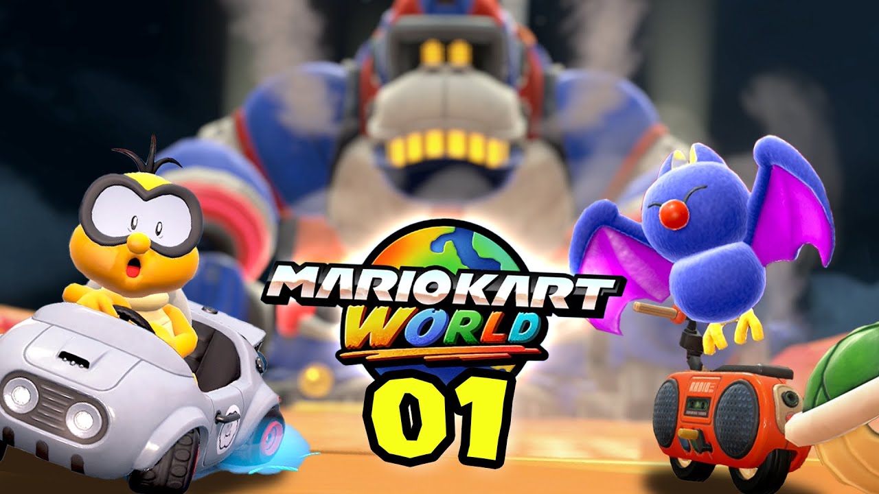 Mushroom Cup 🍄 Couple Plays Mario Kart World PART 1