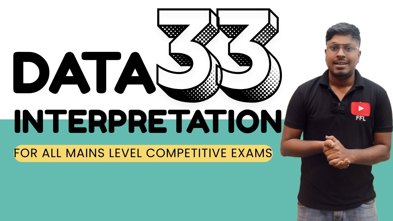 Интерпретация данных (Set-33) | Основной уровень | Для банковских экзаменов и экзаменов CAT