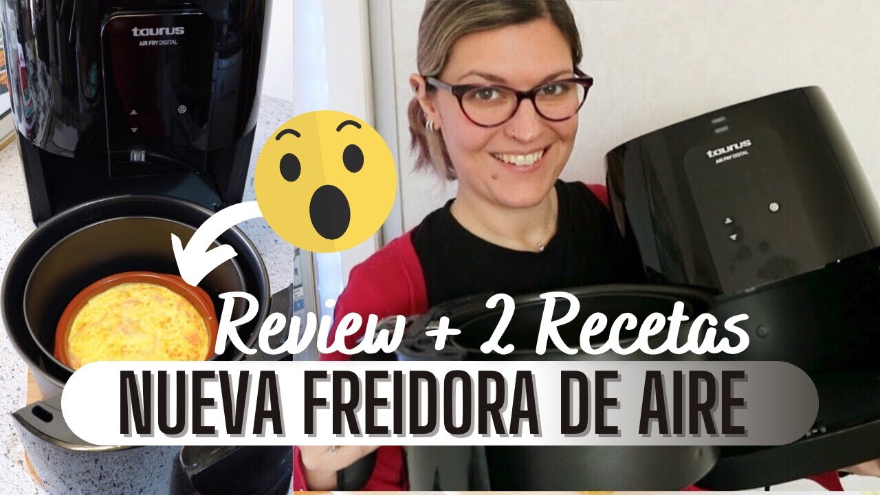 RECETAS FREIDORA DE AIRE *Probando la FREIDORA DE AIRE Taurus Air Fry Digital* FREIR SIN ACEITE