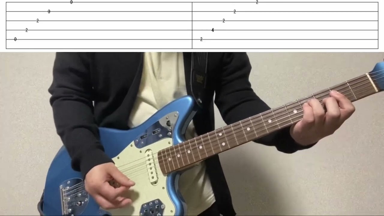 the pillows / swanky street（RETURN TO THIRD MOVEMENT! ver.）ギター弾いてみた。【guitar cover】【tab】