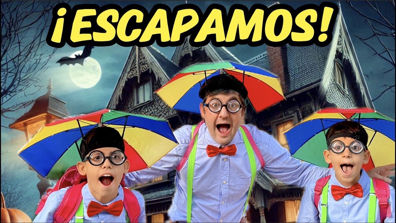 NOS ESCAPAMOS DE LA CASA MISTERIOSA