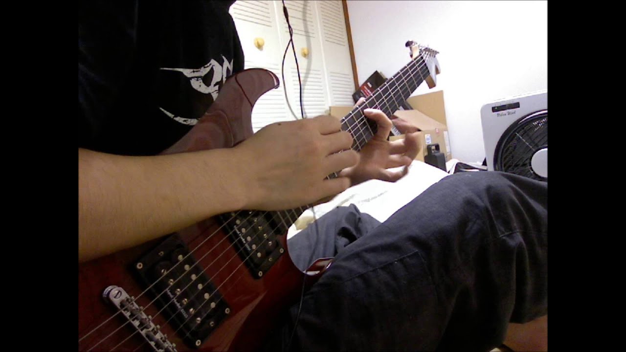 Psycroptic  Carriers of the Plague (guitar cover)