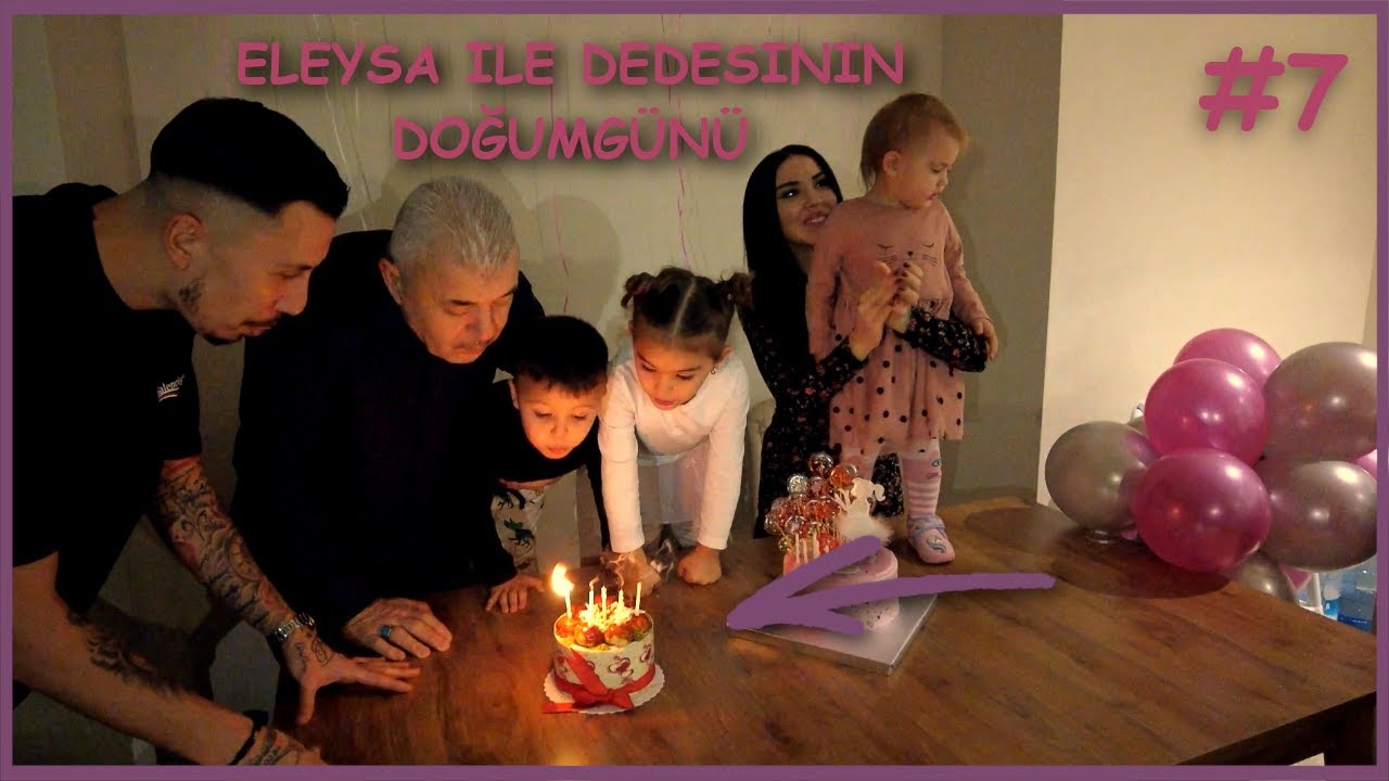 Dogum Günü 🎁 Eleysa Esra ve Dedesi // Emre Güral Esra Güral