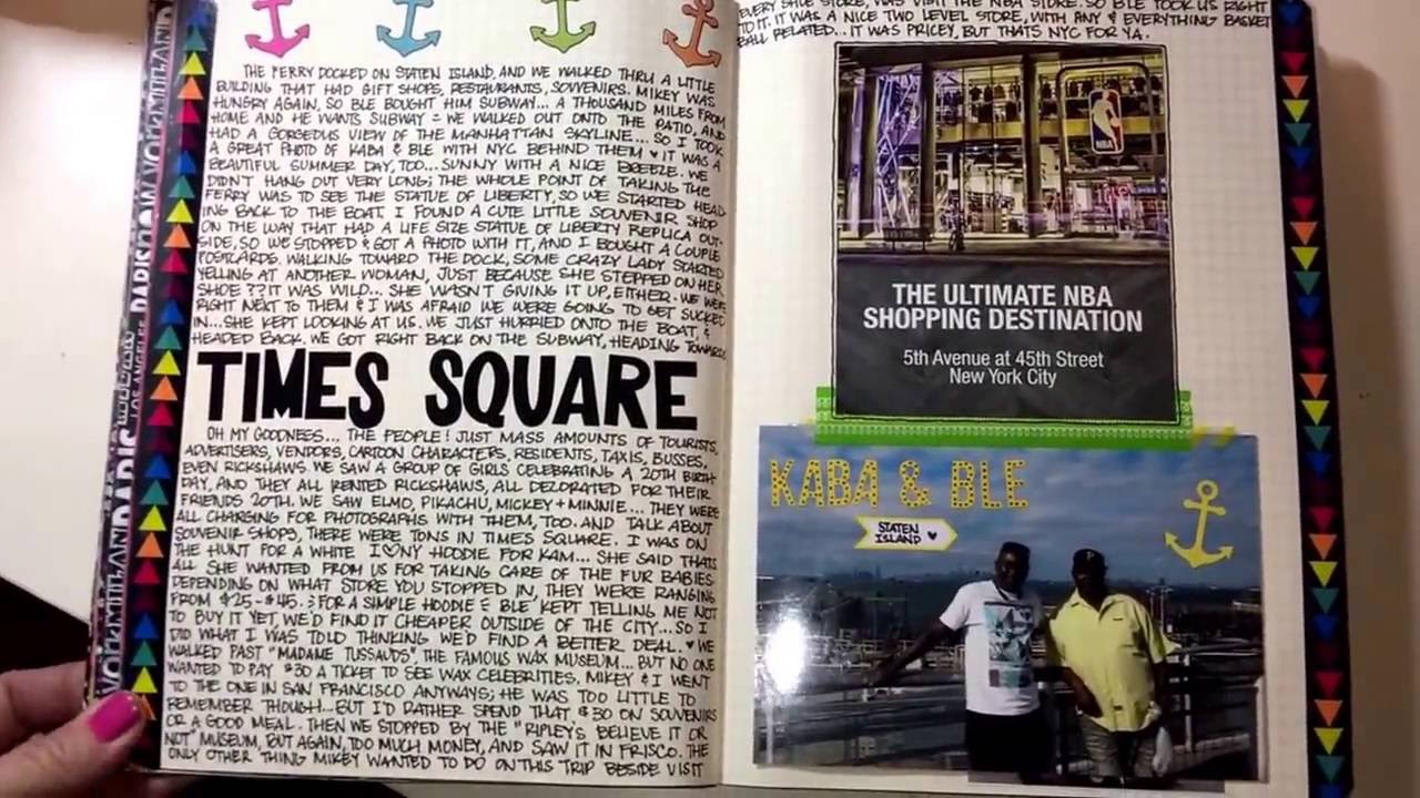 My Moleskine New York City Travel Junk Journal!
