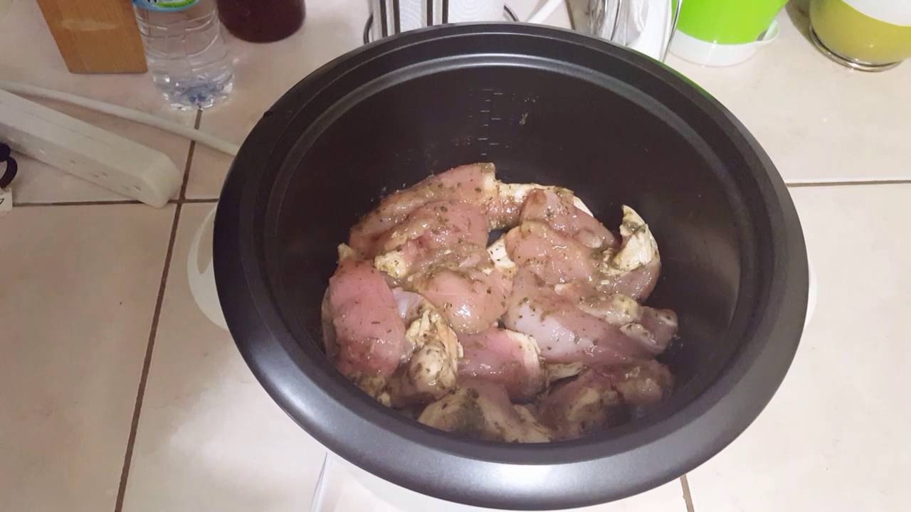 Bbq Chicken in Black & Decker Rice Cooker