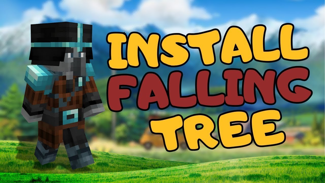 How to Download and Install Falling Tree for Minecraft | Minecraft Tutorial (2025)