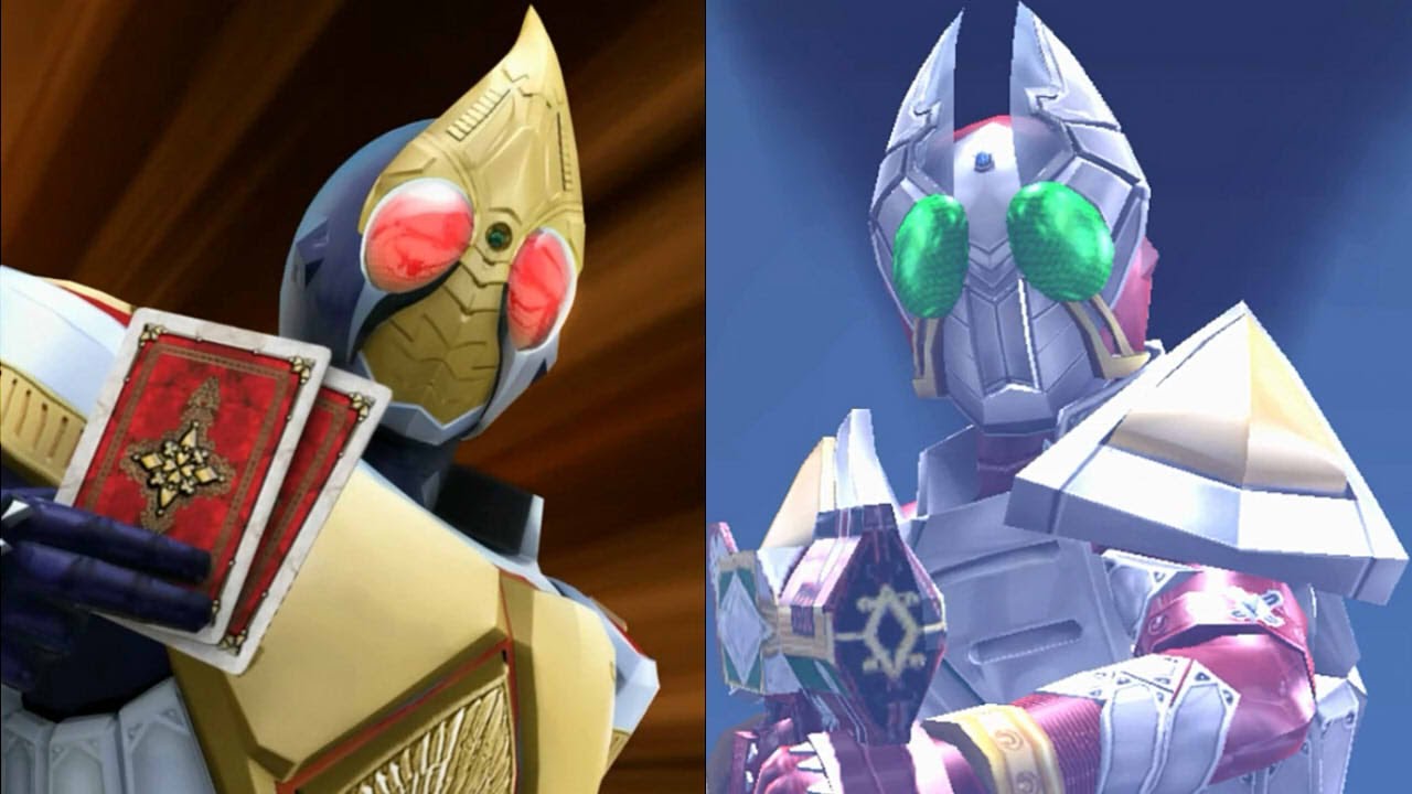 【ガンバライジング】仮面ライダーブレイド ジャックフォーム ライトニングスラッシュ/仮面ライダーギャレン バーニングディバイド
