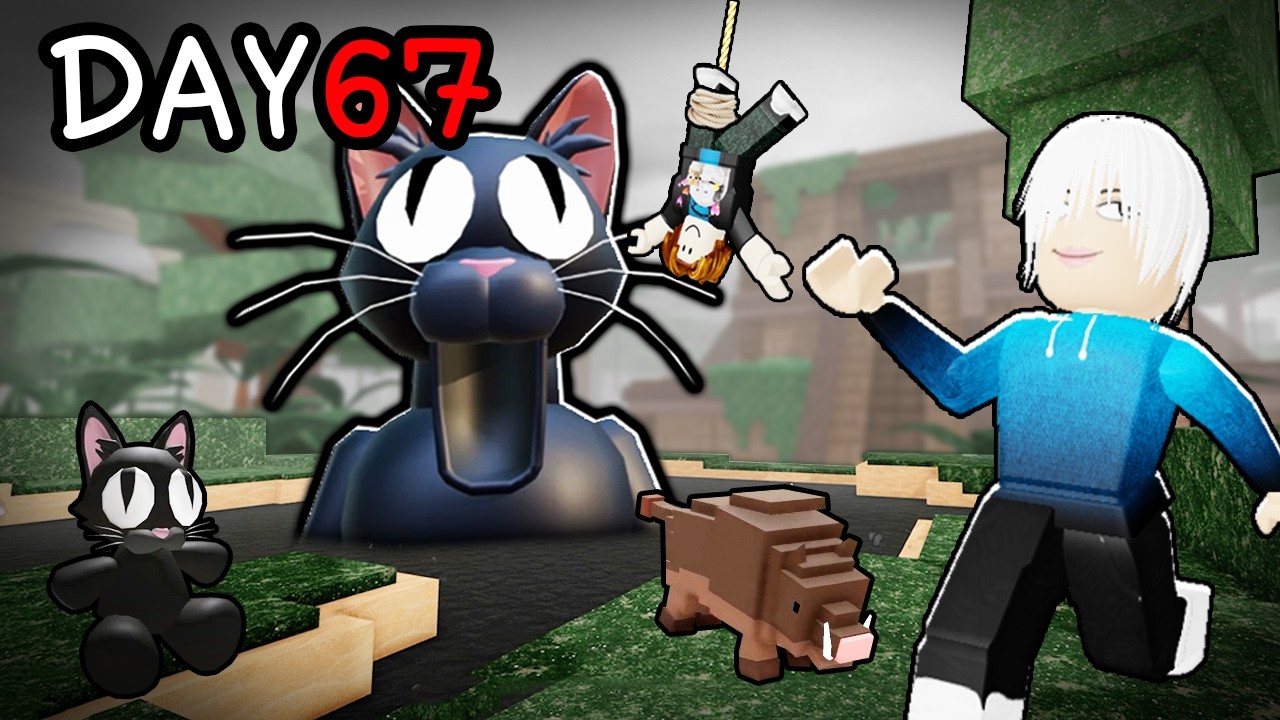 99คืน ปีศาจแมวดำจับเด็กกิน 🙀🖤🌙Roblox 99 Nights in the Forest