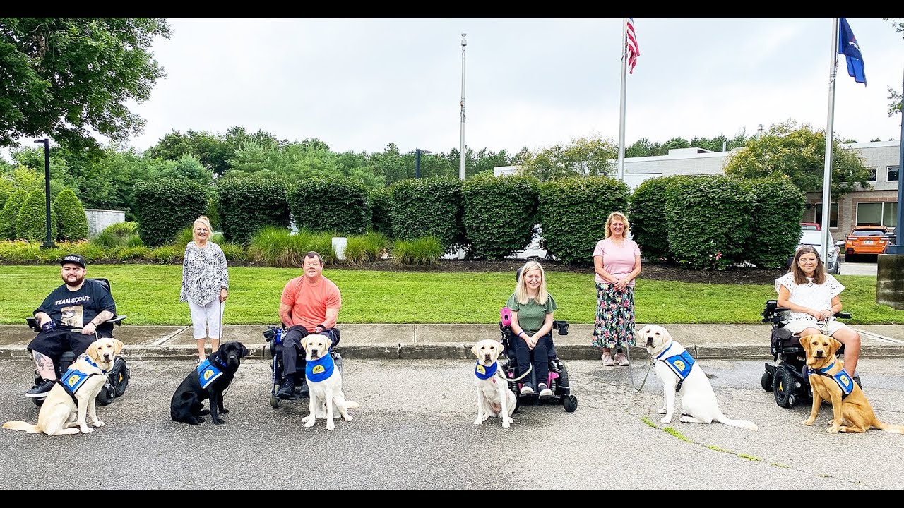 Canine Companions Northeast Region August 12th, 2021 Team Training Graduation.