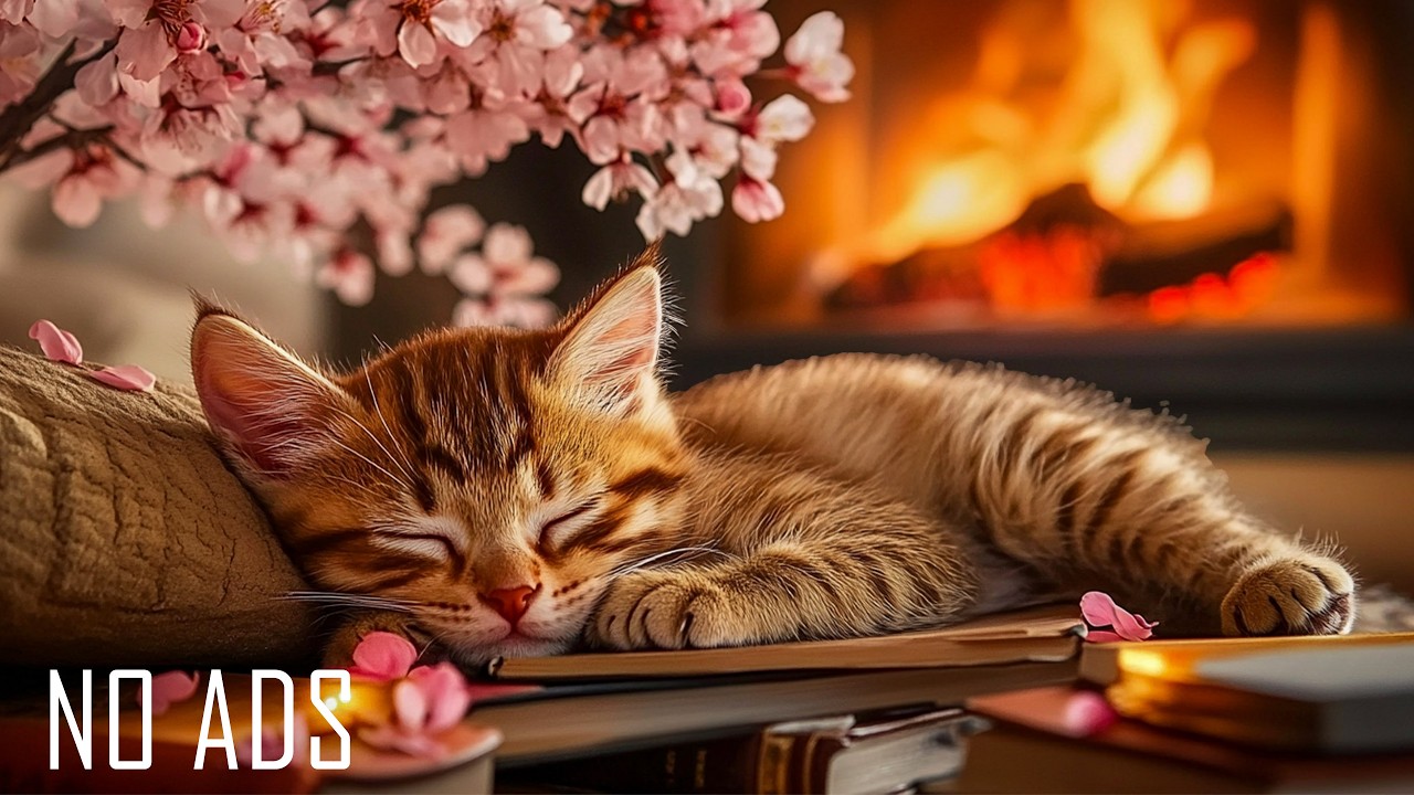 🕛🐾 12 Hours of Deep Cat Sleep | Best Calming Piano for Cats to Sleep & Relieve All Stress