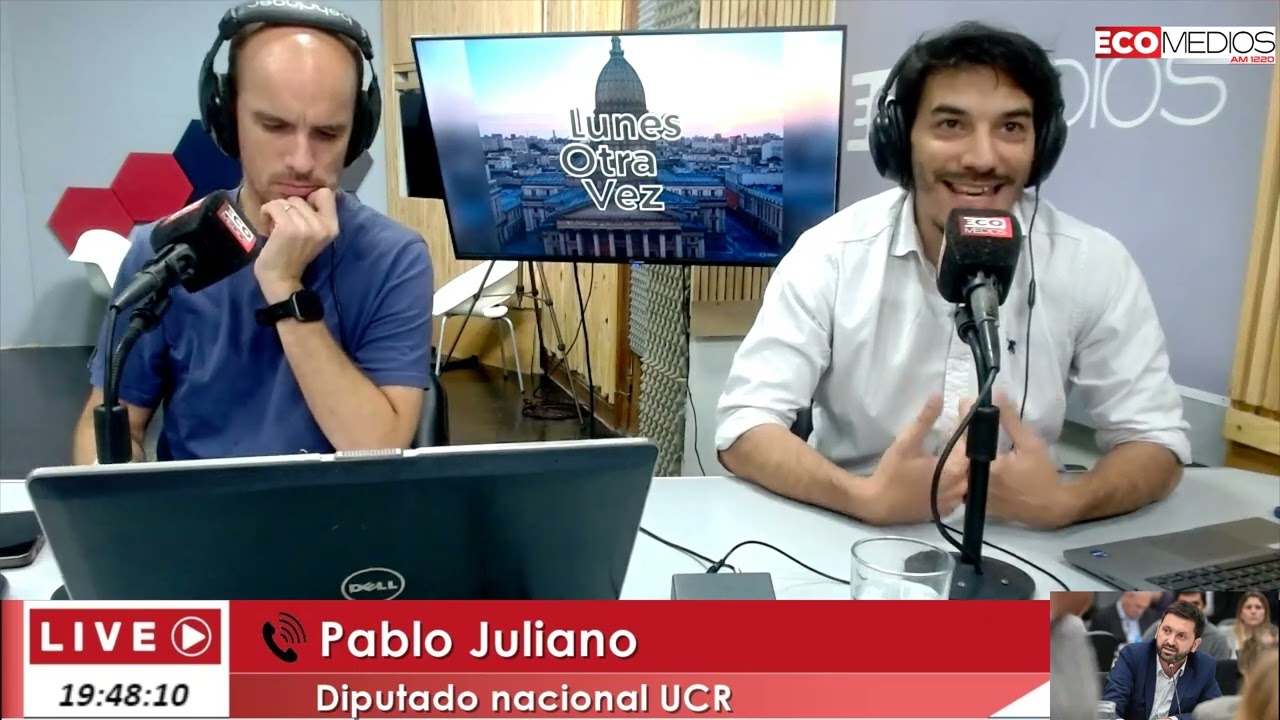 Pablo Juliano Diputado Nacional UCR Lunes Otra Vez