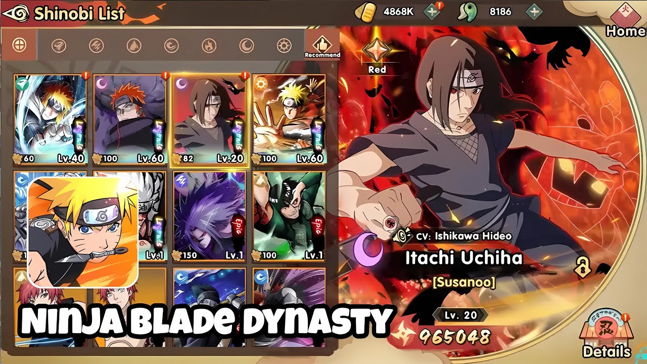 New Naruto Game!! Ninja Blade Dynasty Gameplay