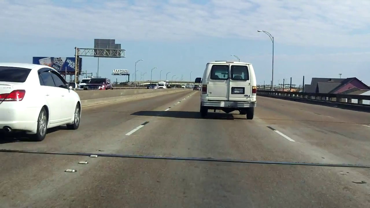 New Orleans Freeway Tour inbound/eastbound