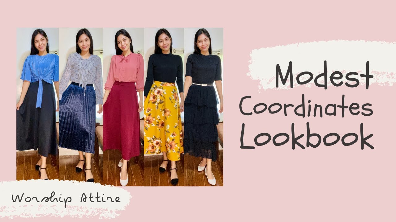 MODEST LOOKBOOK | Worship Coordinates Attire | Jenel Manio
